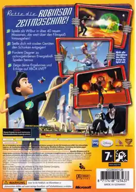 Meet The Robinsons (USA) box cover back